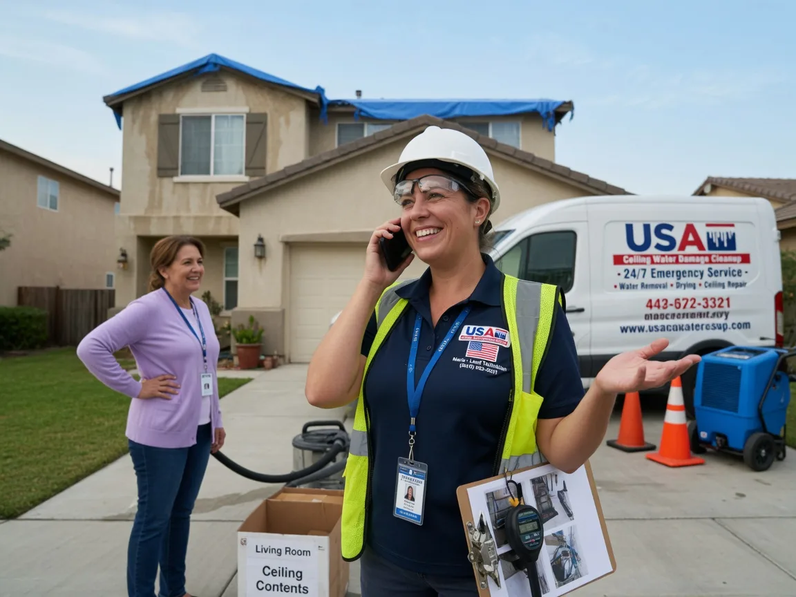 Ceiling Water Damage Restoration Santo, TX FAQs